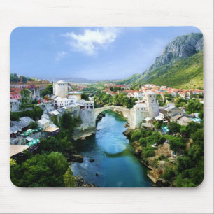Alte Stadt Mostars Mousepad
