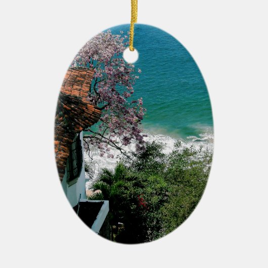 Alte Stadt Puerto Vallarta Keramikornament (Vorne)