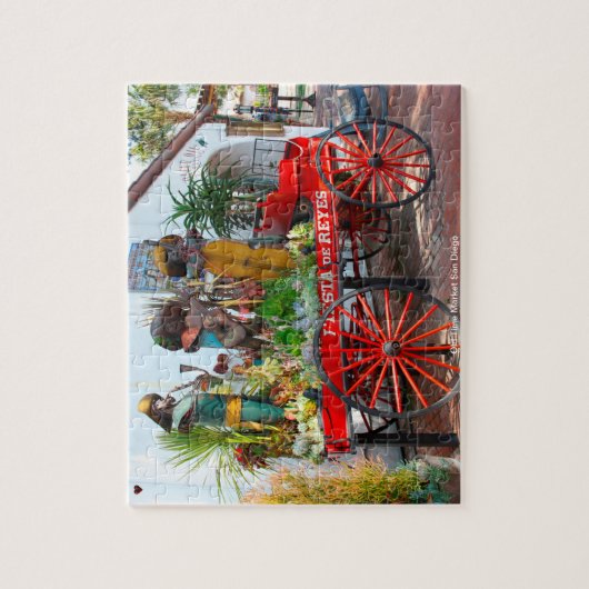 Alte Stadt San Diego Puzzle (Vertikal)