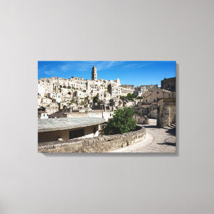 Alte Stadt Sassi Di Matera Leinwanddruck