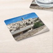 Alte Stadt Sassi Di Matera Rechteckiger Pappuntersetzer (angewinkelt)