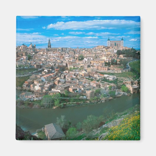 Alte Stadt Toledo, Spanien. Magnet (Vorne)