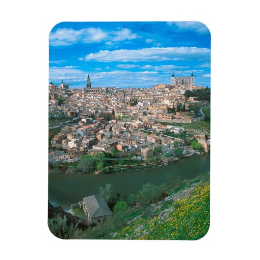 Alte Stadt Toledo, Spanien. Magnet (Vertikal)