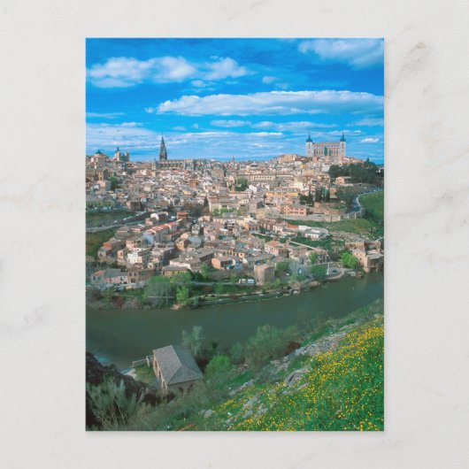 Alte Stadt Toledo, Spanien. Postkarte (Vorderseite)