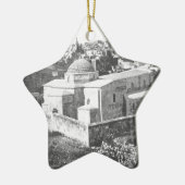 Alte Stadt von Jerusalem, CA 1890 Keramik Ornament (Links)
