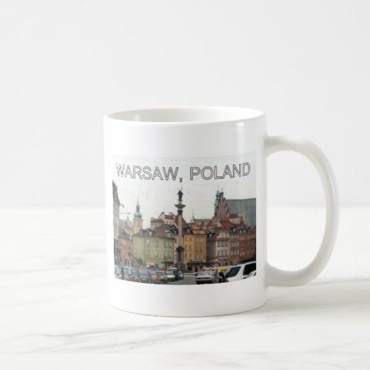 ALTE STADT WARSCHAUS POLEN STARREN-MIASTO KAFFEETASSE (Rechts)