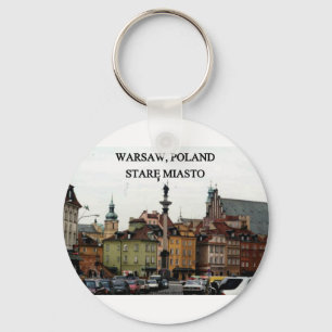 ALTE STADT WARSCHAUS POLEN STARREN-MIASTO SCHLÜSSELANHÄNGER