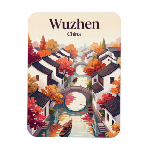 Alte Stadt Wuzhen China Magnet