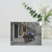 Alte Stadtbesichtigung von Quebec Postkarte (Stehend Vorderseite)