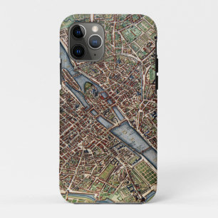 alte Stadtkarte von Paris Case-Mate iPhone Hülle