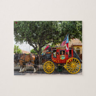 Alte Stagecoach Texas Puzzle