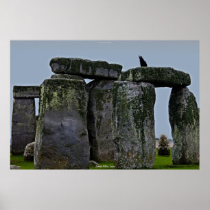 Alte Stätte Stonehenge Stehend Stones & Rook Poster
