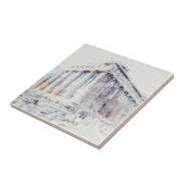 Alte Stätten Parthenon in Athen, Griechenland Fliese (Seite)