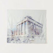 Alte Stätten Parthenon in Athen, Griechenland Wandteppich (Vorderseite (Horizontal))