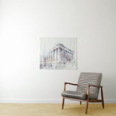 Alte Stätten Parthenon in Athen, Griechenland Wandteppich (Beispiel (Horizontal))