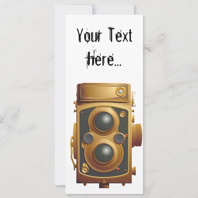 Alte Steampunk-Kamera (Vorderseite)