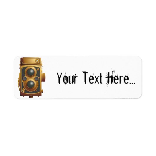 Alte Steampunk-Kamera (Vorne)