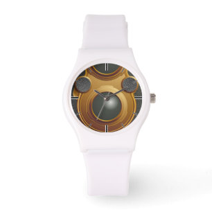 Alte Steampunk-Kamera Armbanduhr
