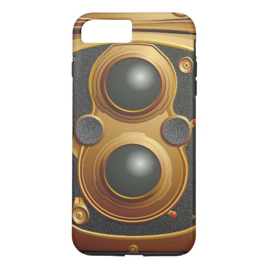 Alte Steampunk-Kamera Case-Mate iPhone Hülle (Rückseite)