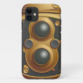 Alte Steampunk-Kamera Case-Mate iPhone Hülle (Rückseite)