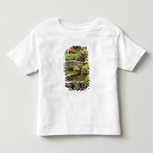 Alte Steinbrücke über einem Strom in Dartmoor Pa Kleinkind T-shirt