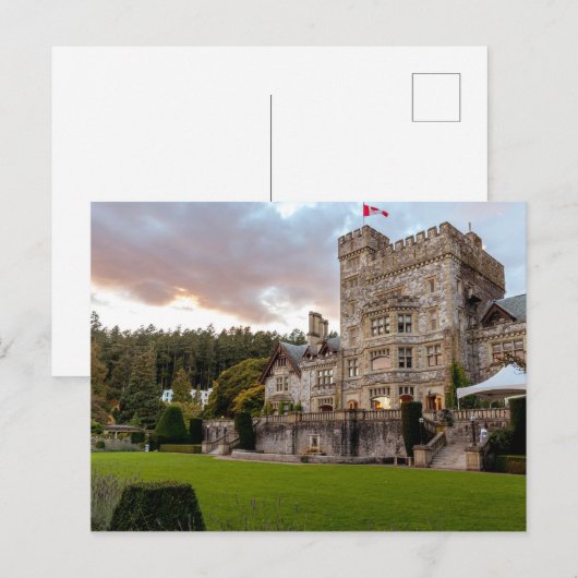 Alte Steinburg Postkarte (Vorne/Hinten)