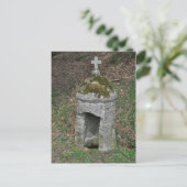 Alte Steinfontaine Postkarte (Stehend Vorderseite)