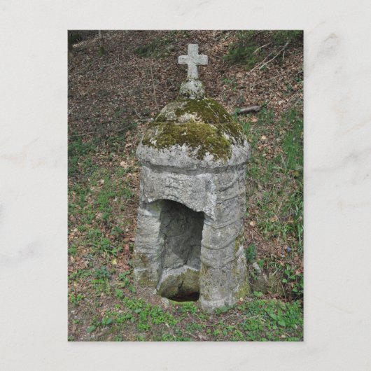 Alte Steinfontaine Postkarte (Vorderseite)
