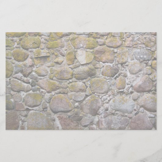 Alte Steinmauer Briefpapier (Vorderseite)