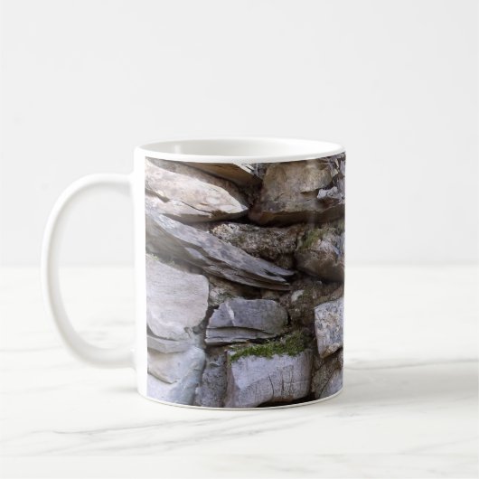 Alte Steinmauer Kaffeetasse (Links)