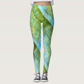 Alte Steinmauer Leggings (Vorderseite)