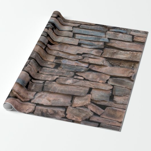 Alte Steinmauer-Struktur Hintergrund abstrakt, ant Geschenkpapier (Ungerollt)