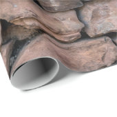 Alte Steinmauer-Struktur Hintergrund abstrakt, ant Geschenkpapier (Rolleneckpunkt)