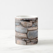 Alte Steinmauer-Struktur Hintergrund abstrakt, ant Kaffeetasse (Mittel)