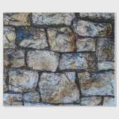 Alte Steinwand Geschenkpapier (Flach)