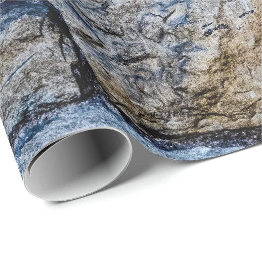 Alte Steinwand Geschenkpapier (Rolleneckpunkt)