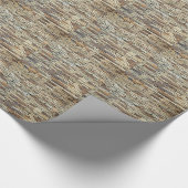 Alte Steinwandbeschaffenheit Geschenkpapier (Ecke)