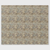 Alte Steinwandbeschaffenheit Geschenkpapier (Flach)