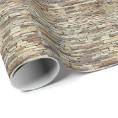 Alte Steinwandbeschaffenheit Geschenkpapier (Rolleneckpunkt)