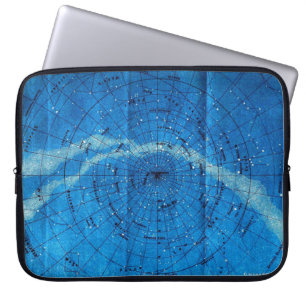 Alte Sternenkarte Laptopschutzhülle