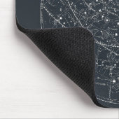 Alte Sternenkarte Mousepad (Ecke)