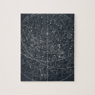 Alte Sternenkarte Puzzle