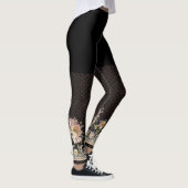 Alte Stickerei-Leggings Leggings (Rechts)