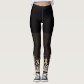 Alte Stickerei-Leggings Leggings (Vorderseite)