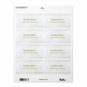 Alte Stilkalligraphie Elegantes Marmorschiff Gold (Vorne)