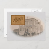 Alte Stimmung. Genevieve Brewery Postkarte (Vorne/Hinten)
