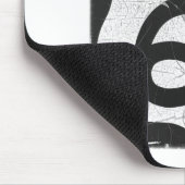 Alte Straße 61 Zeichen Mousepad (Ecke)