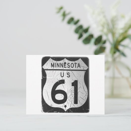 Alte Straße 61 Zeichen Postkarte (Stehend Vorderseite)