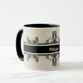 Alte Straße Gebäude in Algier Algerien Tasse (Vorderseite Links)