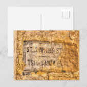 Alte Straße - Malta Postkarte (Vorne/Hinten)